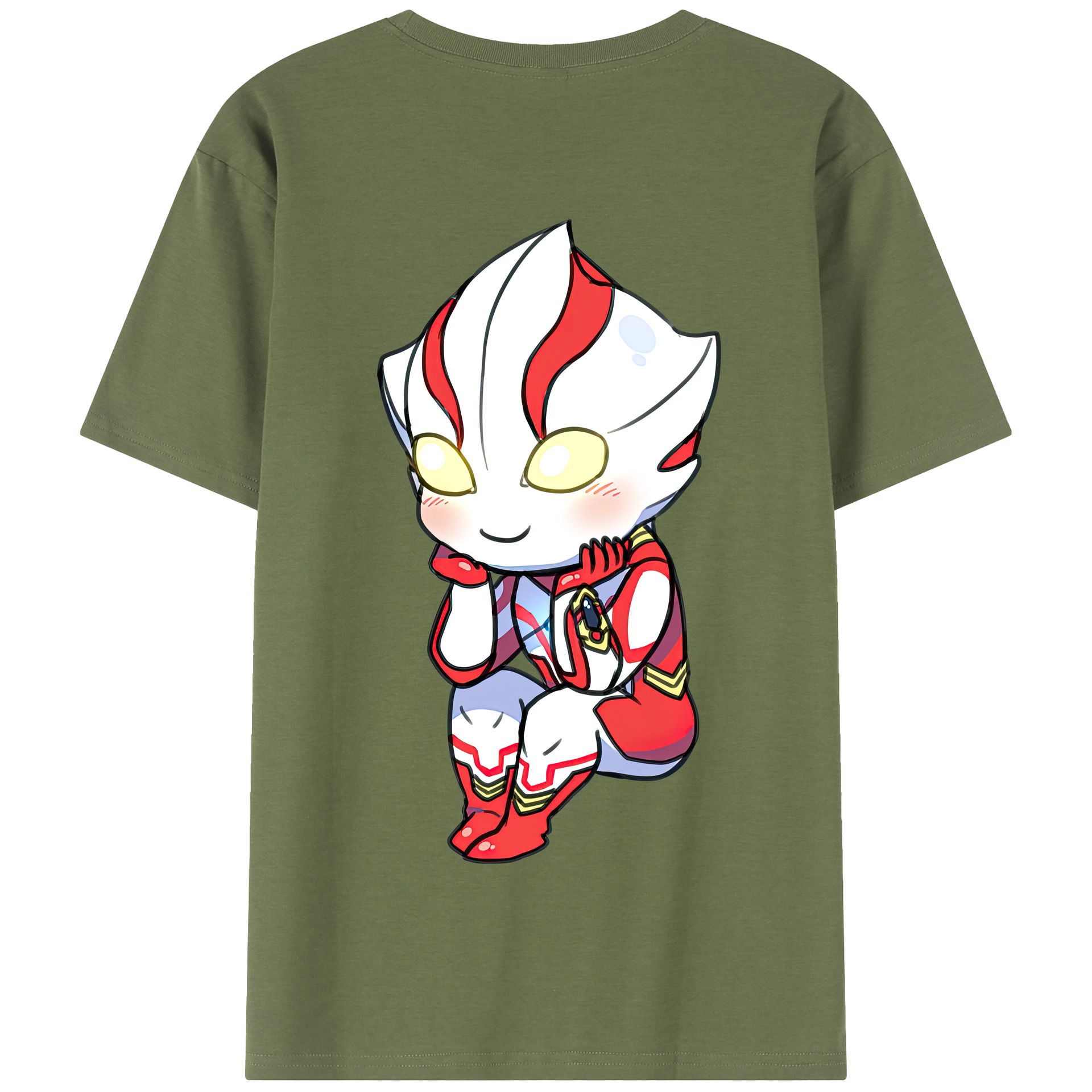 （画像用） ウルトラマン Ultraman 綿100％半袖Tシャツ（背面プリント）